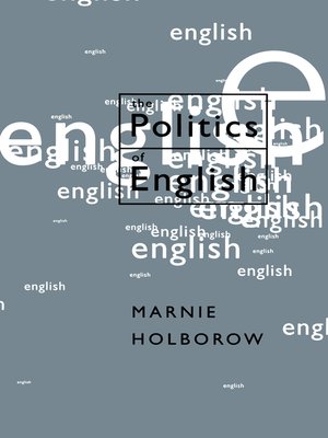 cover image of The Politics of English